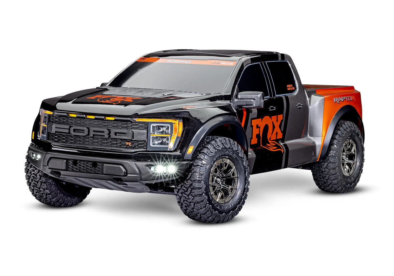 101076-4, Traxxas Ford Raptor R: 4X4 VXL 1/10 Scale 4X4 Brushless Replica Truck