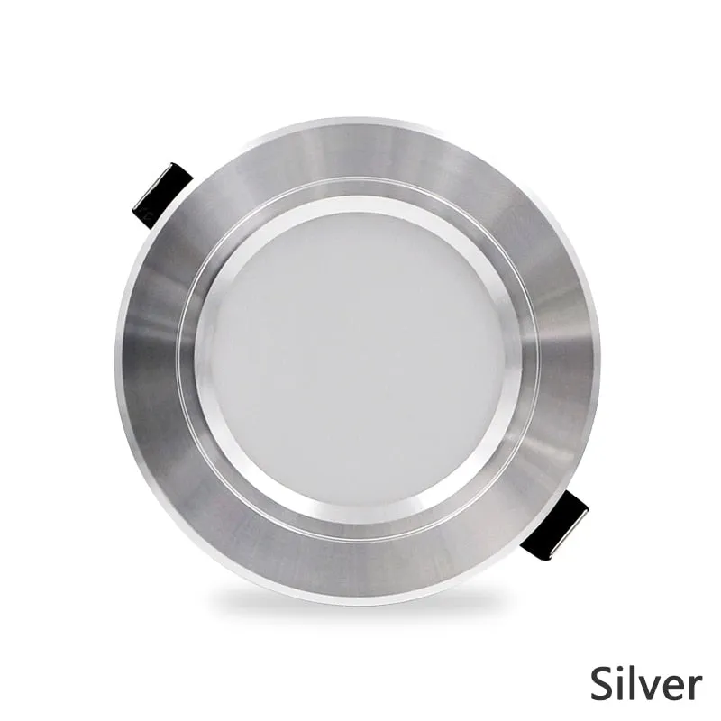 10PCS/lot Recessed Round LED Downlight 18W 15W 12W 9W 5W LED Ceiling Lamp AC 220V 230V 240V Cold Warm White Indoor Lighting