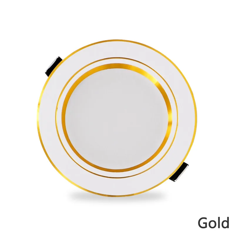 10PCS/lot Recessed Round LED Downlight 18W 15W 12W 9W 5W LED Ceiling Lamp AC 220V 230V 240V Cold Warm White Indoor Lighting