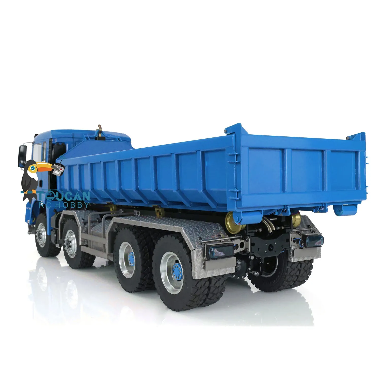 1/14 LESU Hydraulic RC Roll On/Off Dump Truck 8x8 Metal RTR Full Dumper Lorry Vehicle