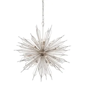 16 Light Pendant from the Orbital Collection in Gold Dust Finish by Varaluz