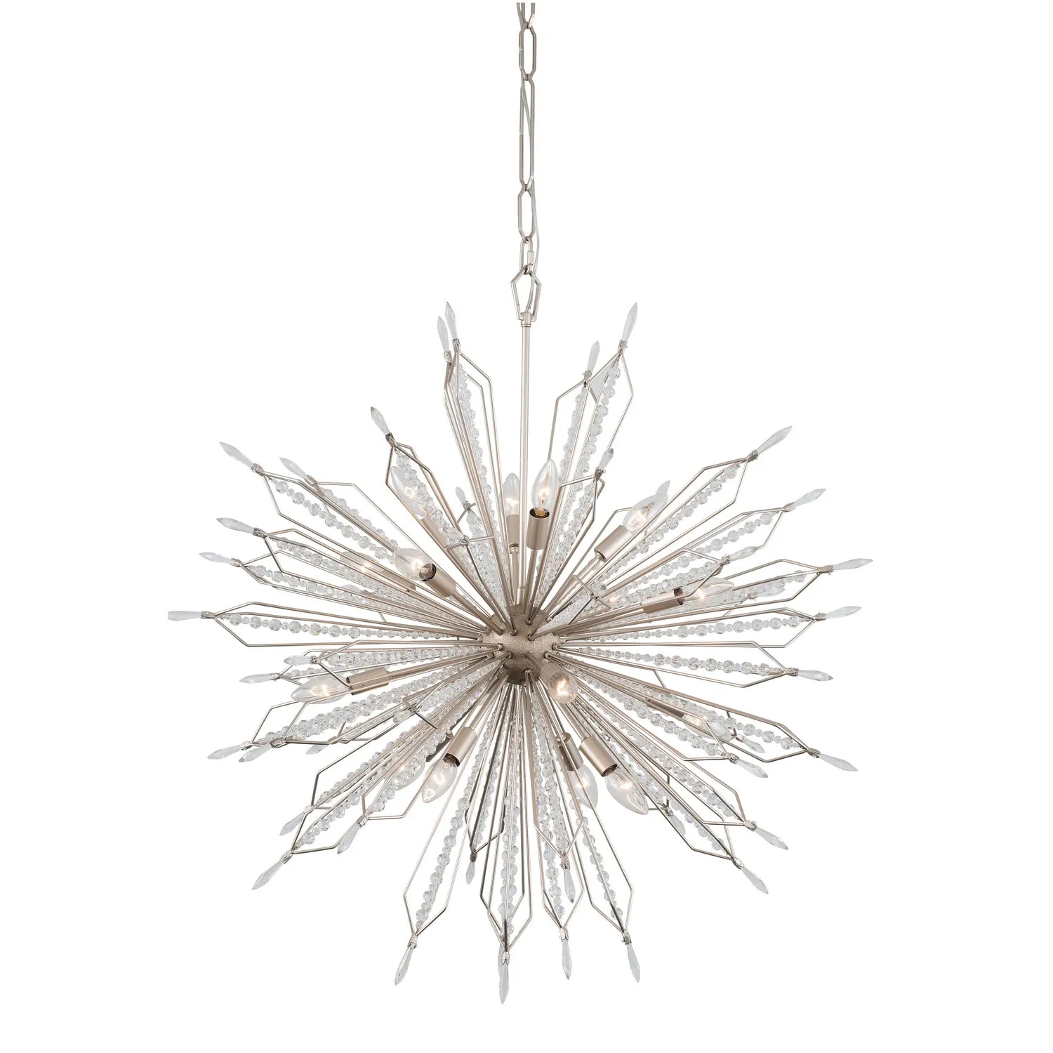 16 Light Pendant from the Orbital Collection in Gold Dust Finish by Varaluz