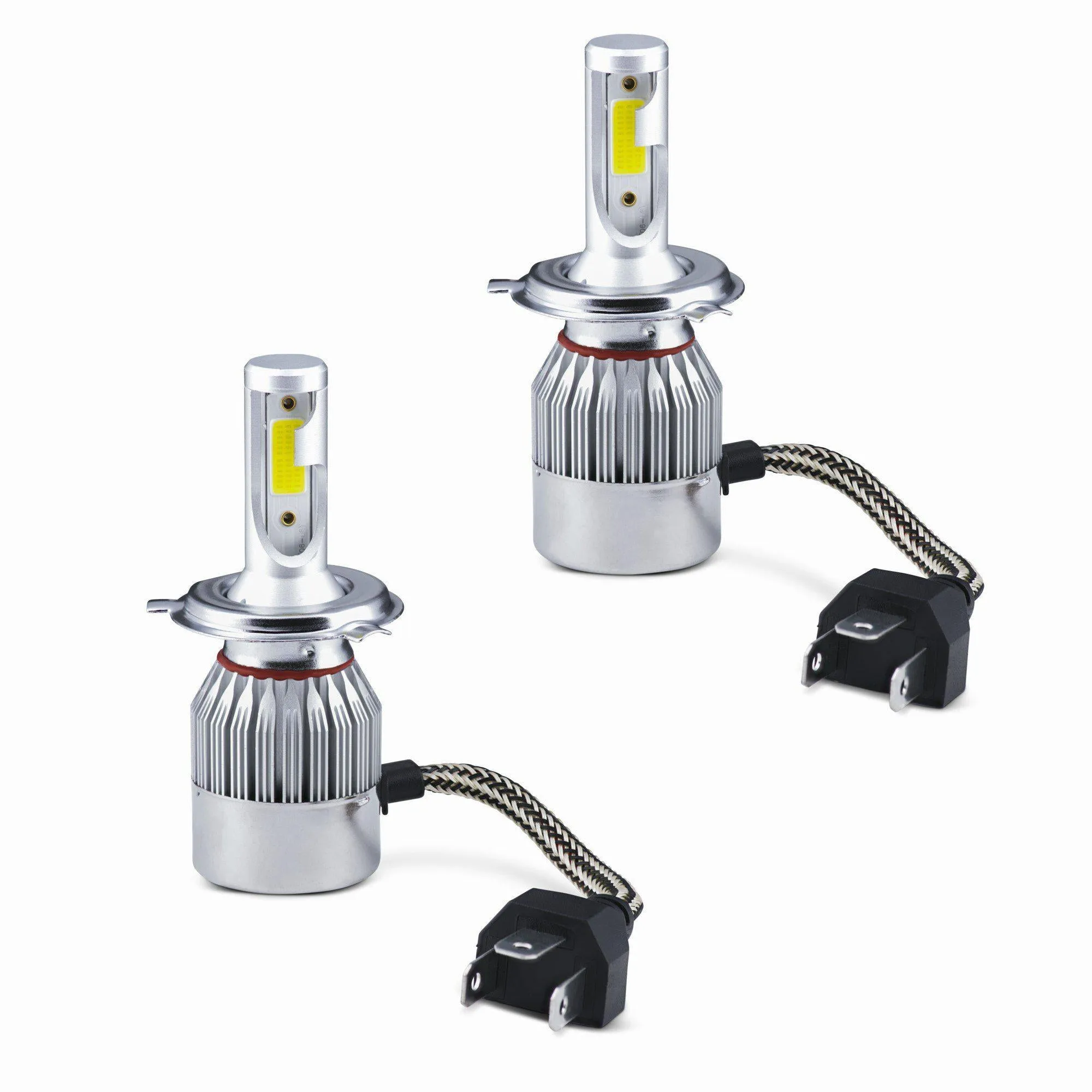 1992 Yamaha ET410TR Enticer II LT Headlight Bulb High Beam and Low Beam 9003 LED Kit
