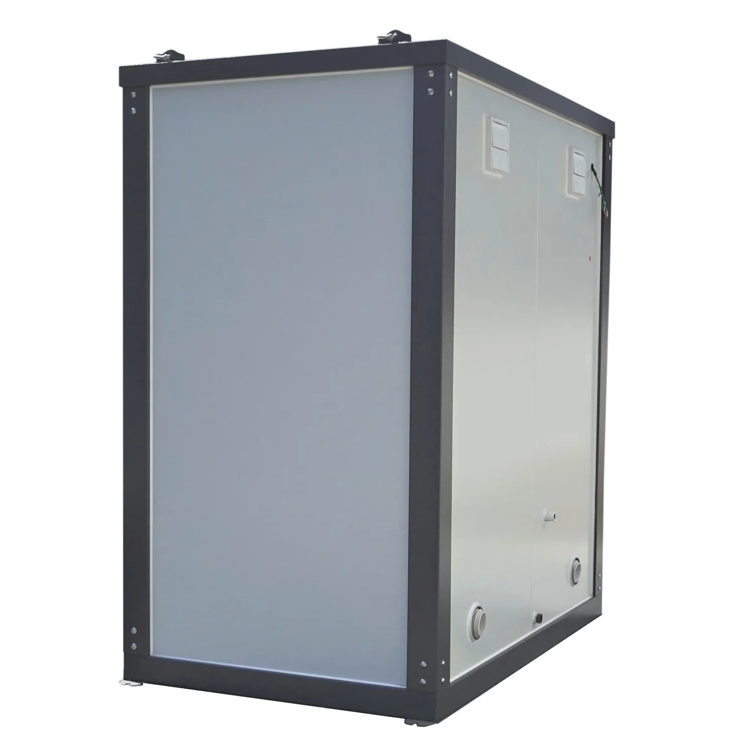 2 Private Toilet Stalls Portable Restroom