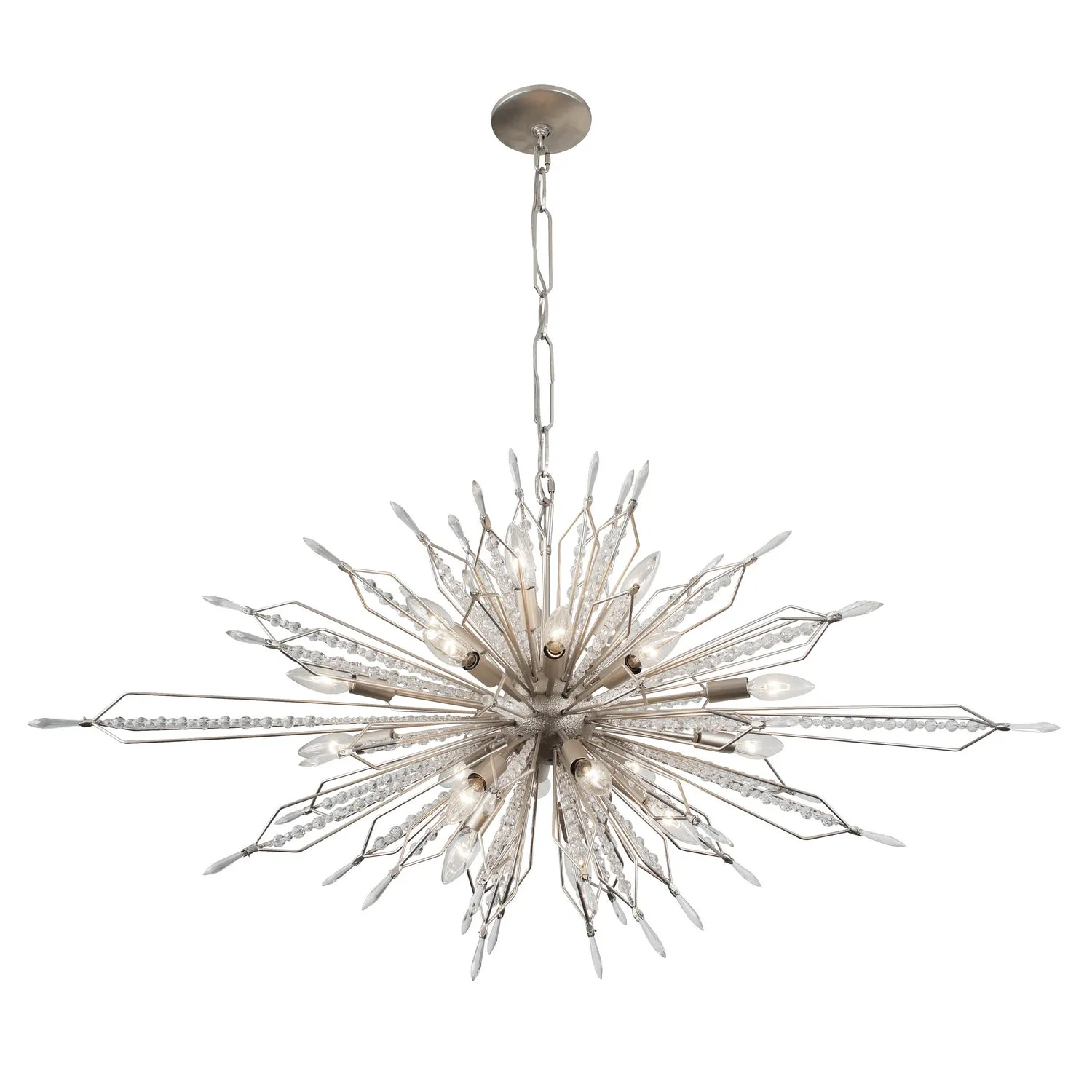 20 Light Linear Pendant from the Orbital Collection in Gold Dust Finish by Varaluz