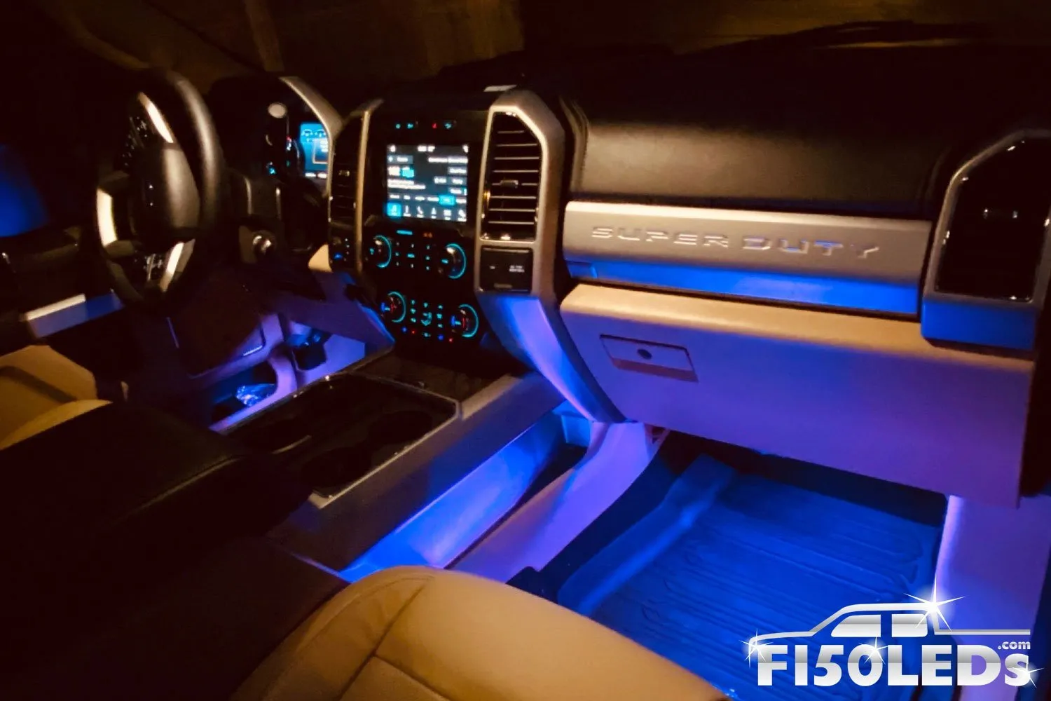 2011-2016 SUPER DUTY AMBIENT LED LIGHTING KIT