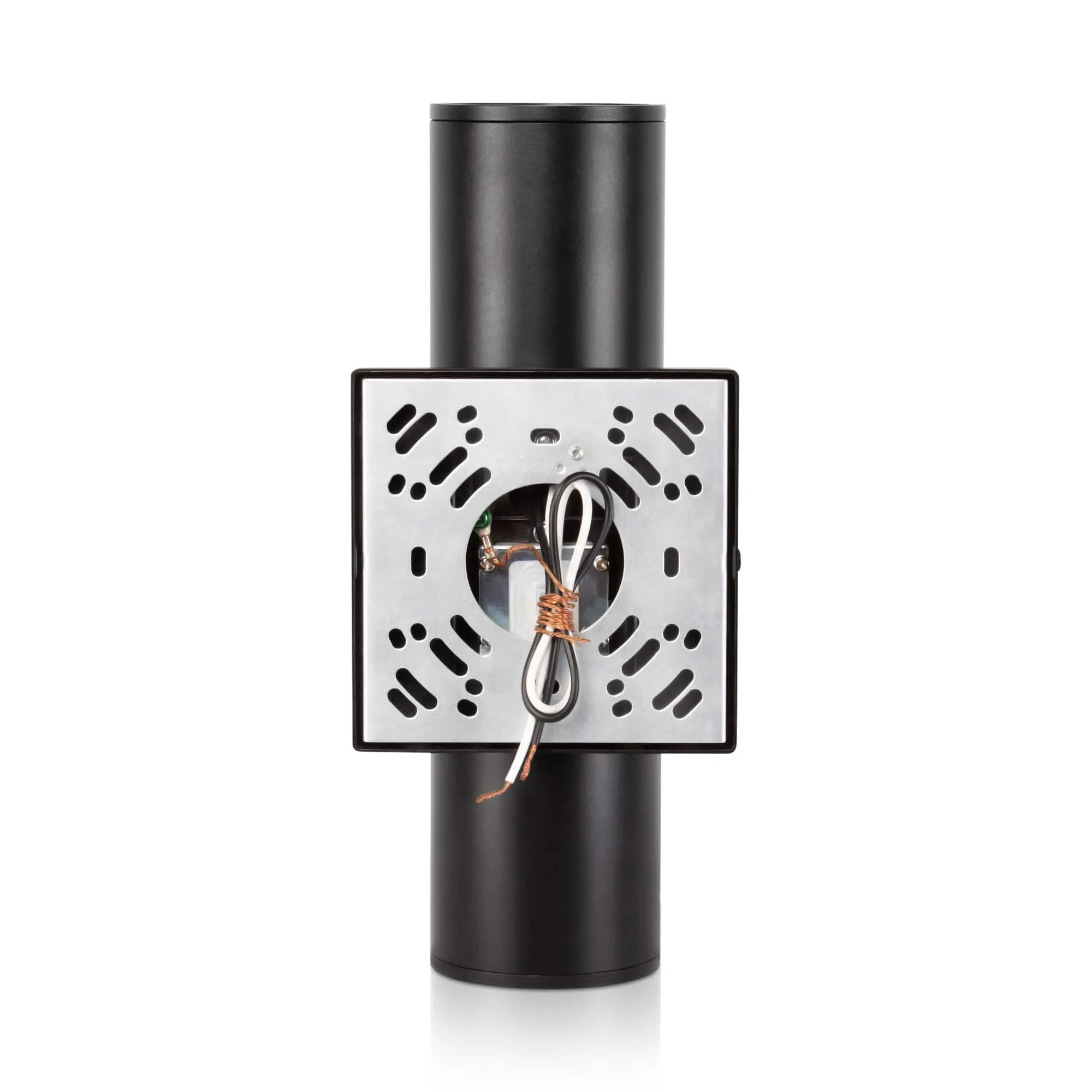 20W Up Down LED Cylinder Wall Light Fixture - 3K/4K/5K CCT - 120-277VAC - Textured Black