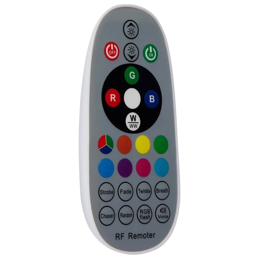 24Ft - LED String Light - 12-S14 lamps - 120Vs - RGBW with Infrared Remote