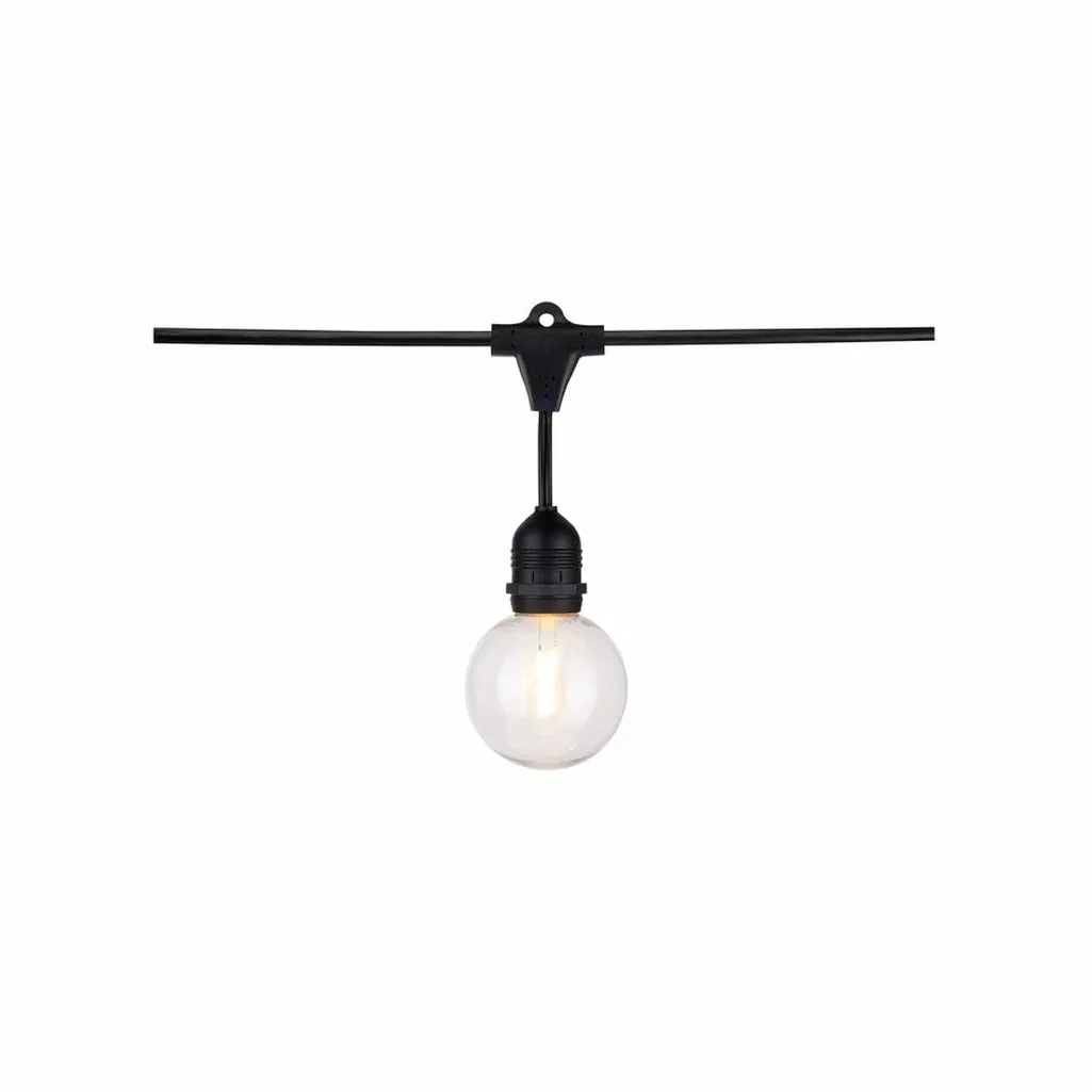 24Ft - LED String Light - Includes 12-G25 bulbs - 2200K - 120Vs