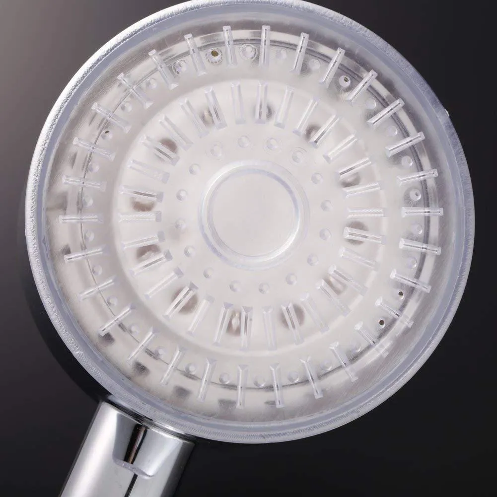 3 Bright Colours LED Temperature Sensor Shower Head