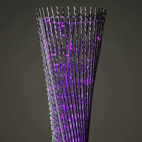 39" Color Changing  LED Spiral Metal Wedding Event Party Tower Columns - 1 PCS