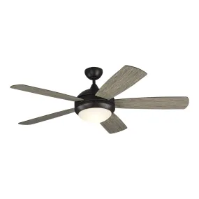 52" Ceiling Fan from the Discus 52 Smart Collection in Aged Pewter Finish by Generation Lighting