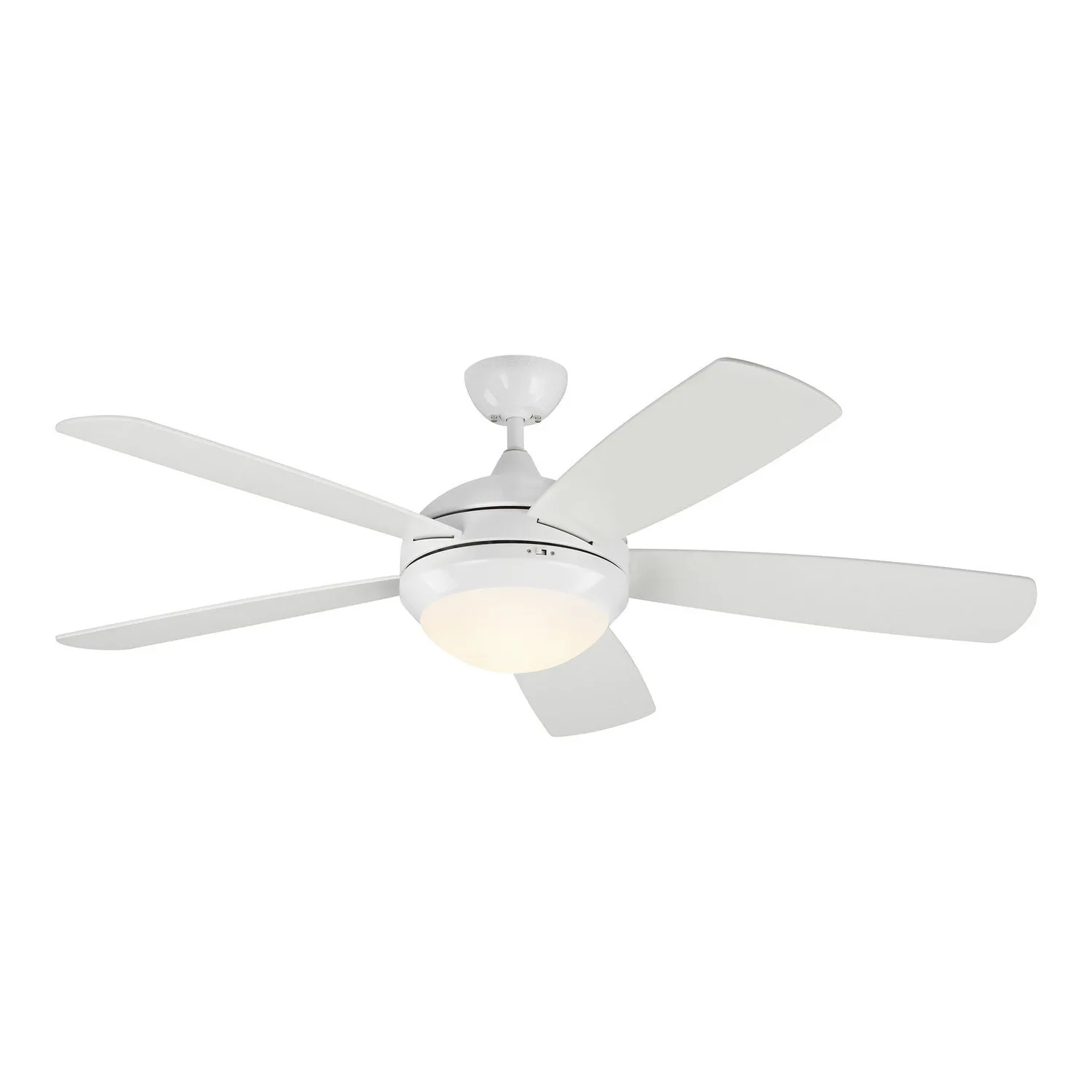 52" Ceiling Fan from the Discus 52 Smart Collection in Matte White Finish by Generation Lighting