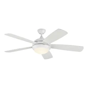 52" Ceiling Fan from the Discus 52 Smart Collection in Matte White Finish by Generation Lighting