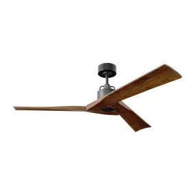 52"Ceiling Fan from the Alma 52 Smart Collection in Aged Pewter Finish by Visual Comfort Fan