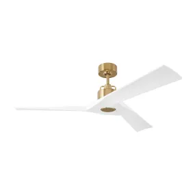 52"Ceiling Fan from the Alma 52 Smart Collection in Burnished Brass Finish by Visual Comfort Fan