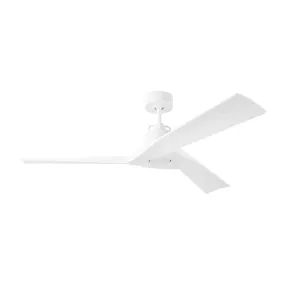 52"Ceiling Fan from the Alma 52 Smart Collection in Matte White Finish by Visual Comfort Fan