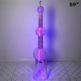 59" 150 LED Oriental Pearl Tower Wedding Aisle Prop Event Party Columns - 1PCS