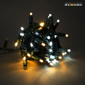 5mm Motion Light Set 70ct Balled-4" Spacing (Strobe / Twinkle)( (GW)