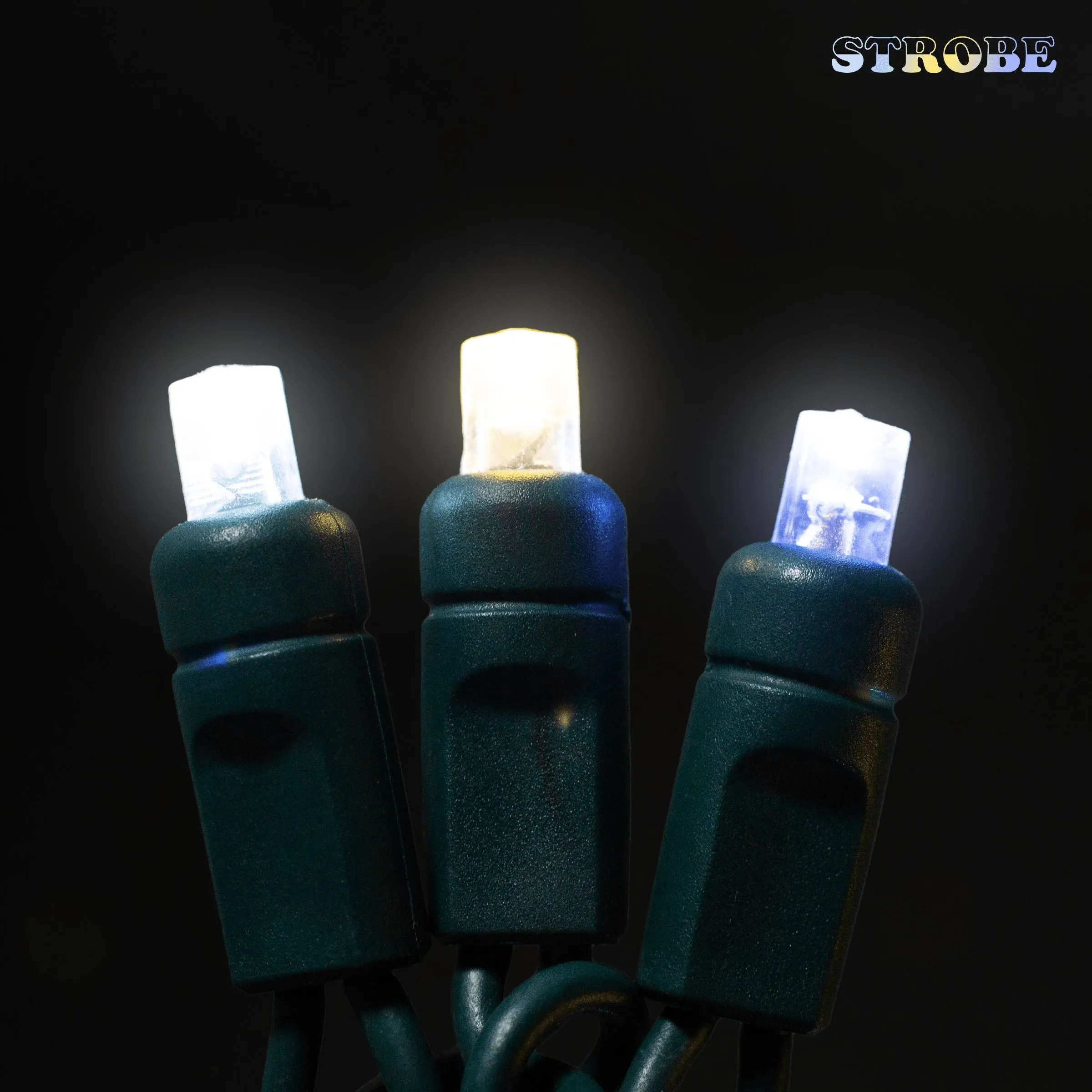 5mm Motion Light Set 70ct Balled-4" Spacing (Strobe / Twinkle)( (GW)