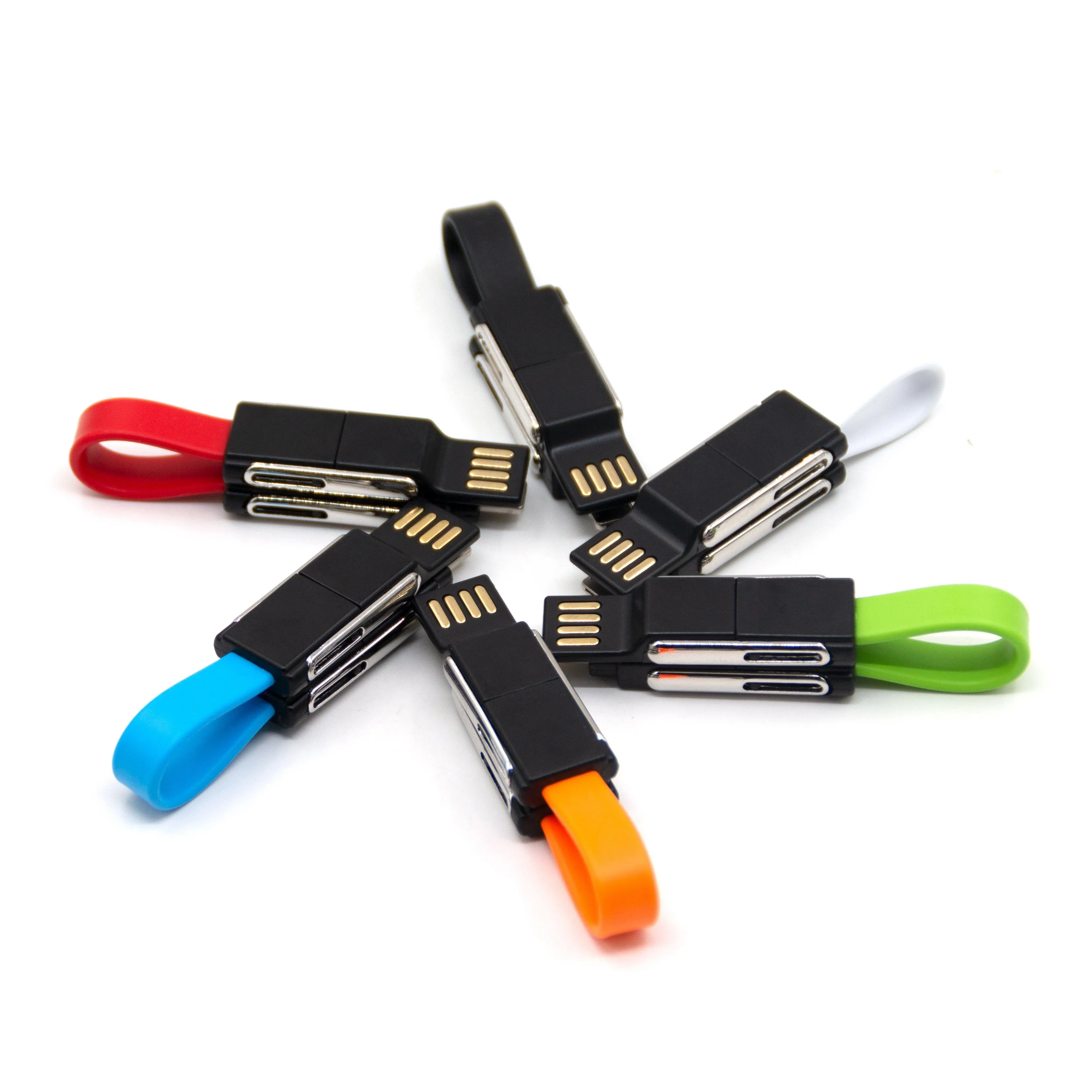 6-in-1 Keychain Charging Cable