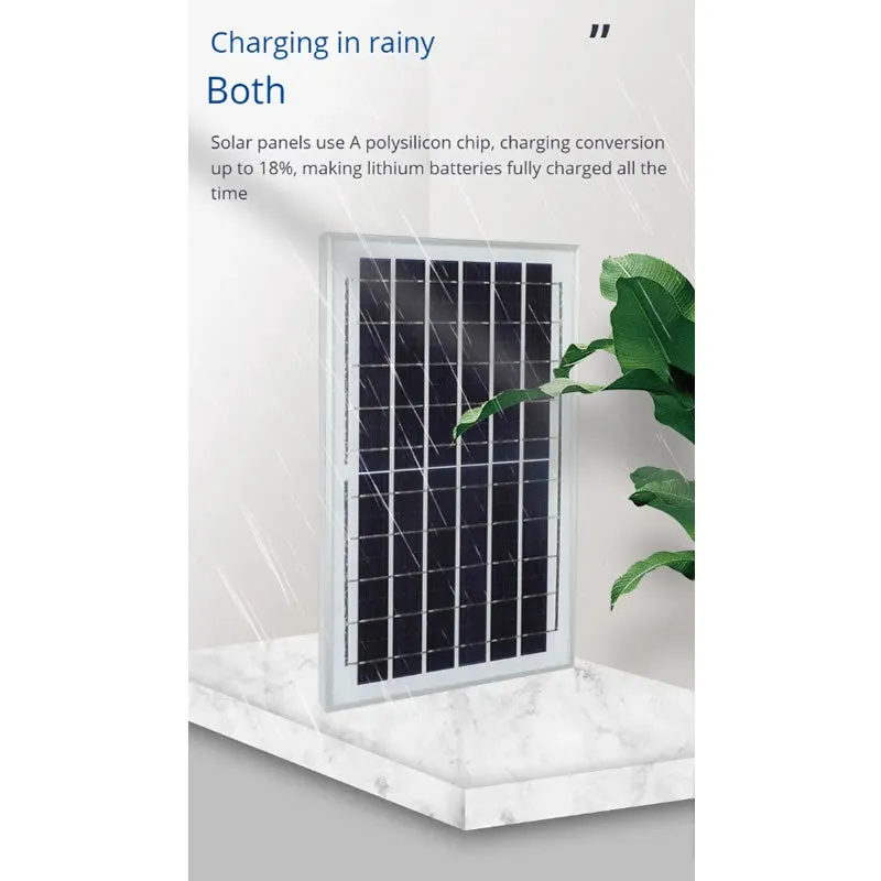 600W Solar Powered Led Flood Light With Panel And Remote