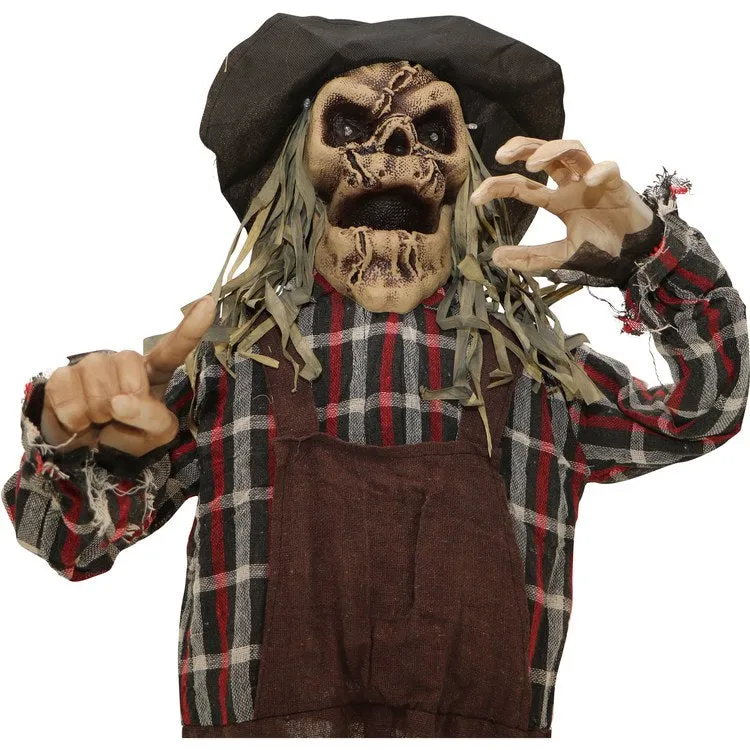 65" Standing Animated Scarecrow