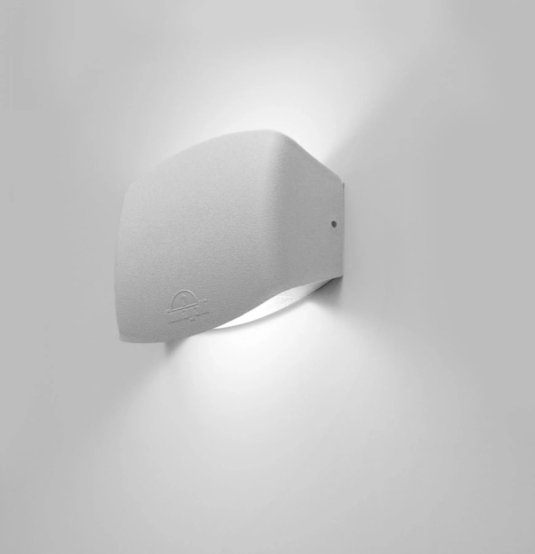 Abram 150/190/270mm Outdoor Up/Down Wall Light - Black/Grey Finish