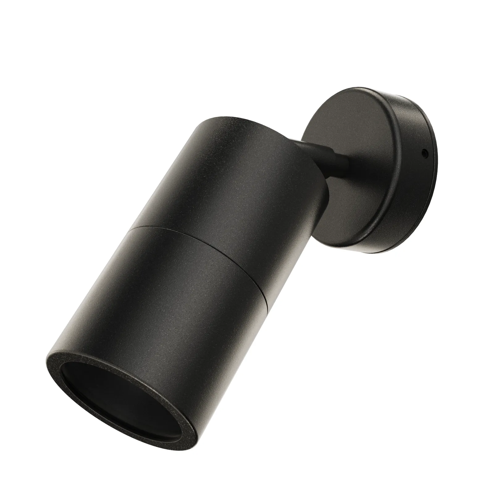 Adjustable Single Spotlight Outdoor Wall Light IP65 Porch Hallway GU10 lamp base