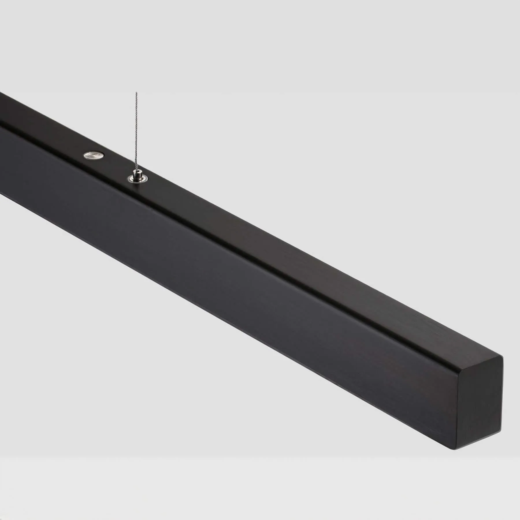 Anour I-Model Black Stainless Steel Cordless Pendant Light