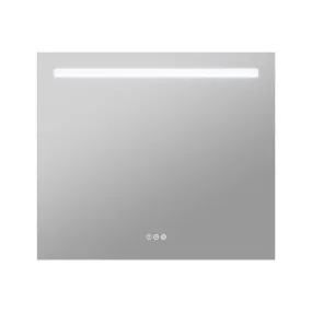 ANZZI 28-in. x 32-in. LED Front/Top/Bottom Light Bathroom Mirror with Defogger