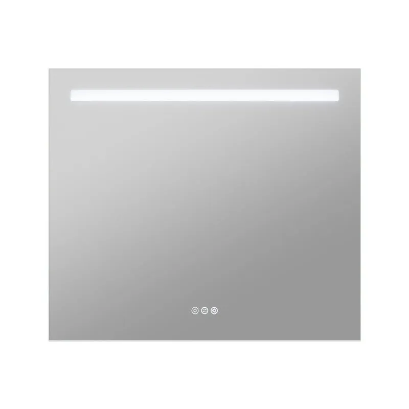 ANZZI 28-in. x 32-in. LED Front/Top/Bottom Light Bathroom Mirror with Defogger