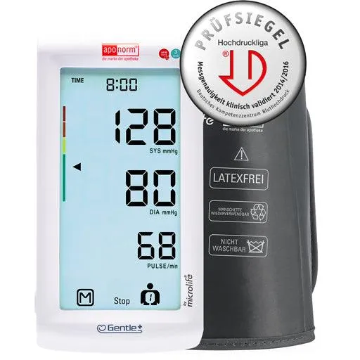 APONORM blood pressure monitor Prof.Touch upper arm
