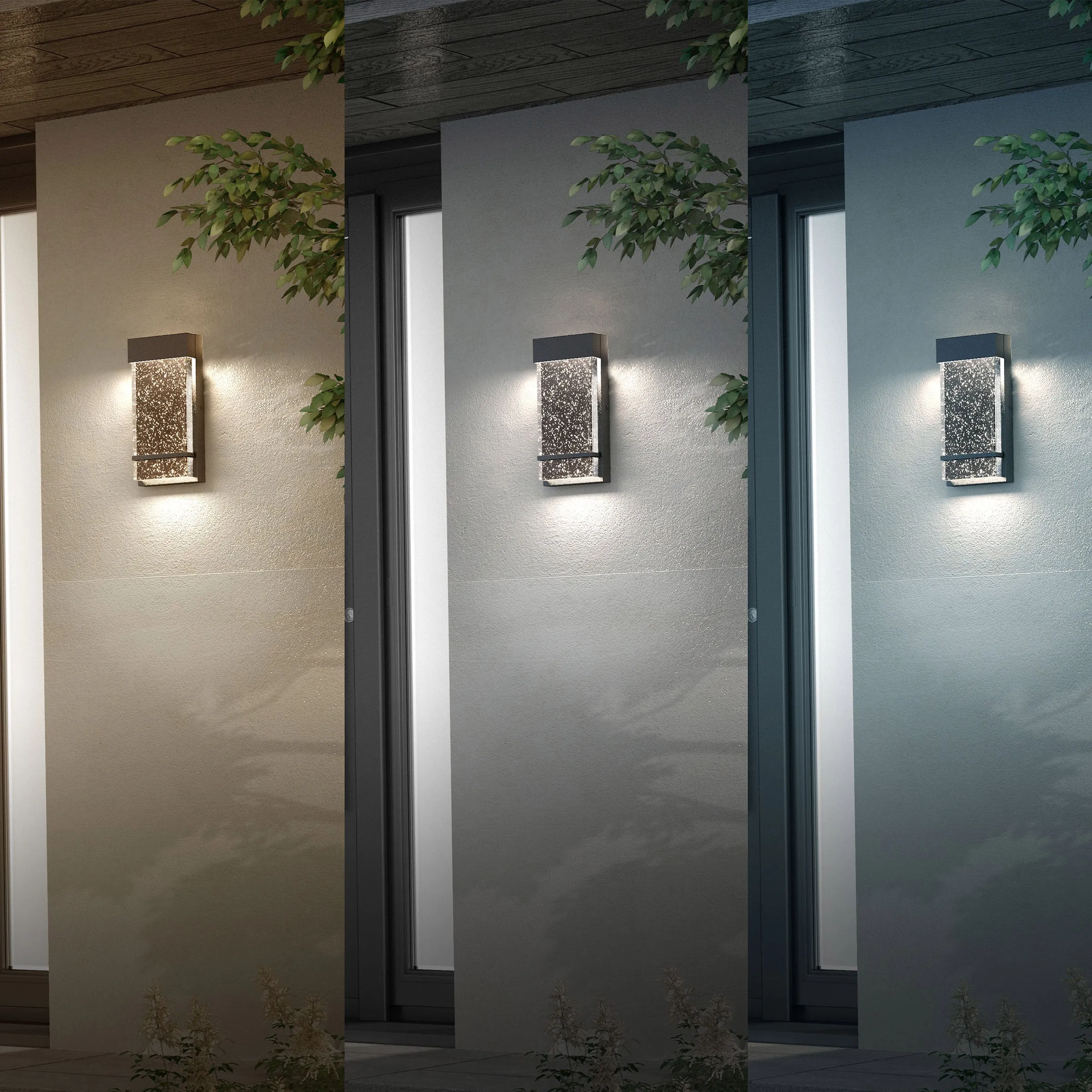 Artika Skyler Bubble Glass Sconce