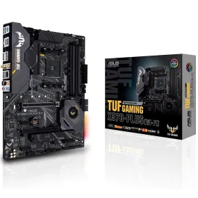 ASUS AM4 TUF Gaming X570-Plus Wi-Fi Zen 3 Ryzen 5000 and 3rd Gen Ryzen ATX Motherboard  (Refurbished)