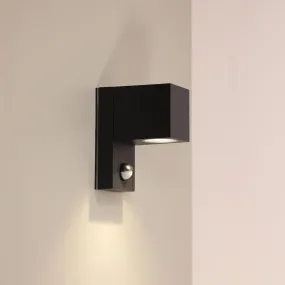 Atlas Sensor Outdoor Wall Light Black, White