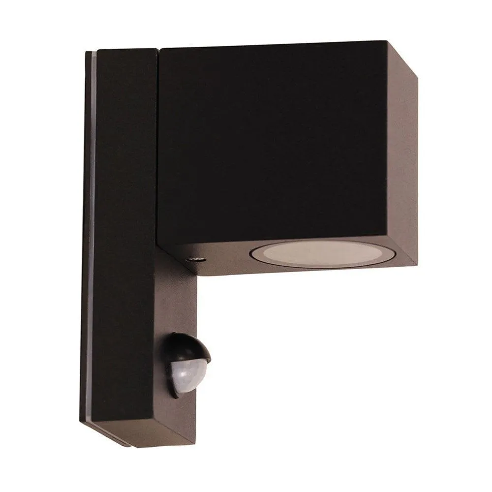 Atlas Sensor Outdoor Wall Light Black, White
