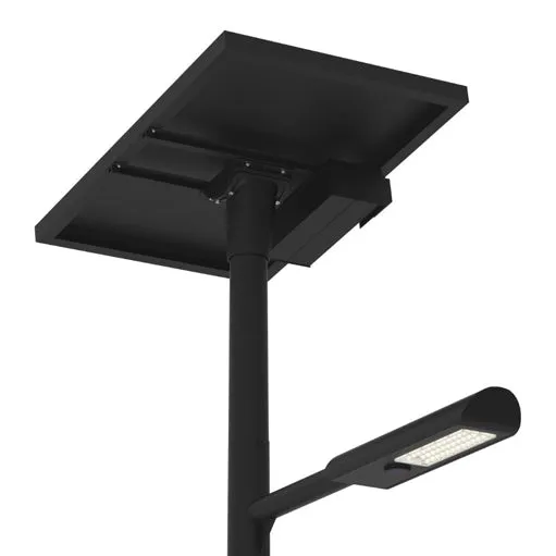 BEACON | Solar LED Street Light | 40 Watt | 7840 Lumens | 2300K-6500K CCT | Smart Street Light | Parking Lot Light | 5 Years Warranty