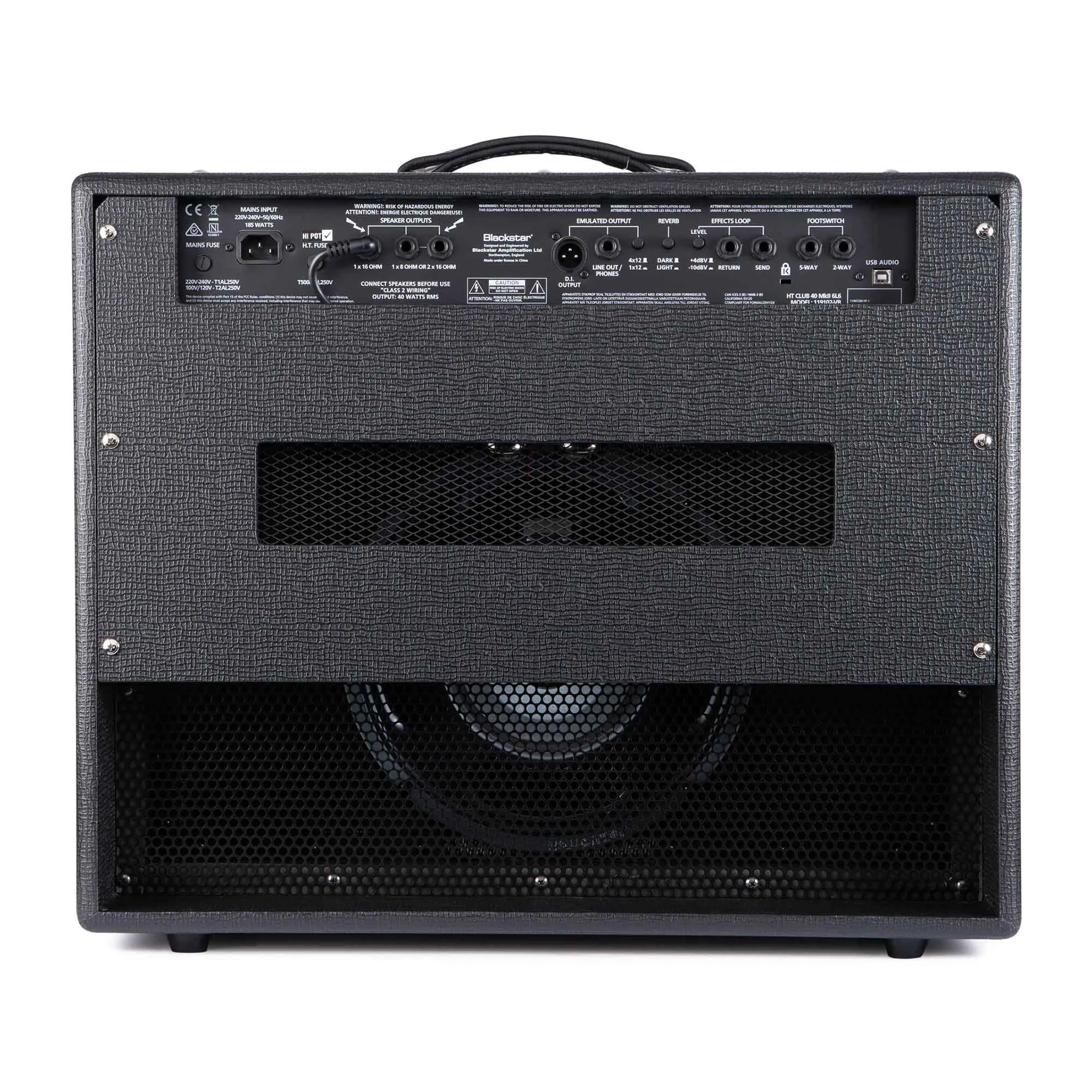 Blackstar CLUB 40 MKII 6L6 1x12" 40W Tube Guitar Combo Amp