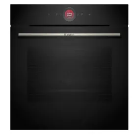 Bosch HBG7741B1B Series 8 Built-In Electric Single Oven in Black 71L - Black