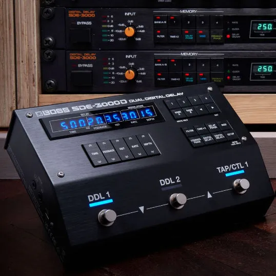 Boss SDE-3000D Dual Digital Delay Pedal