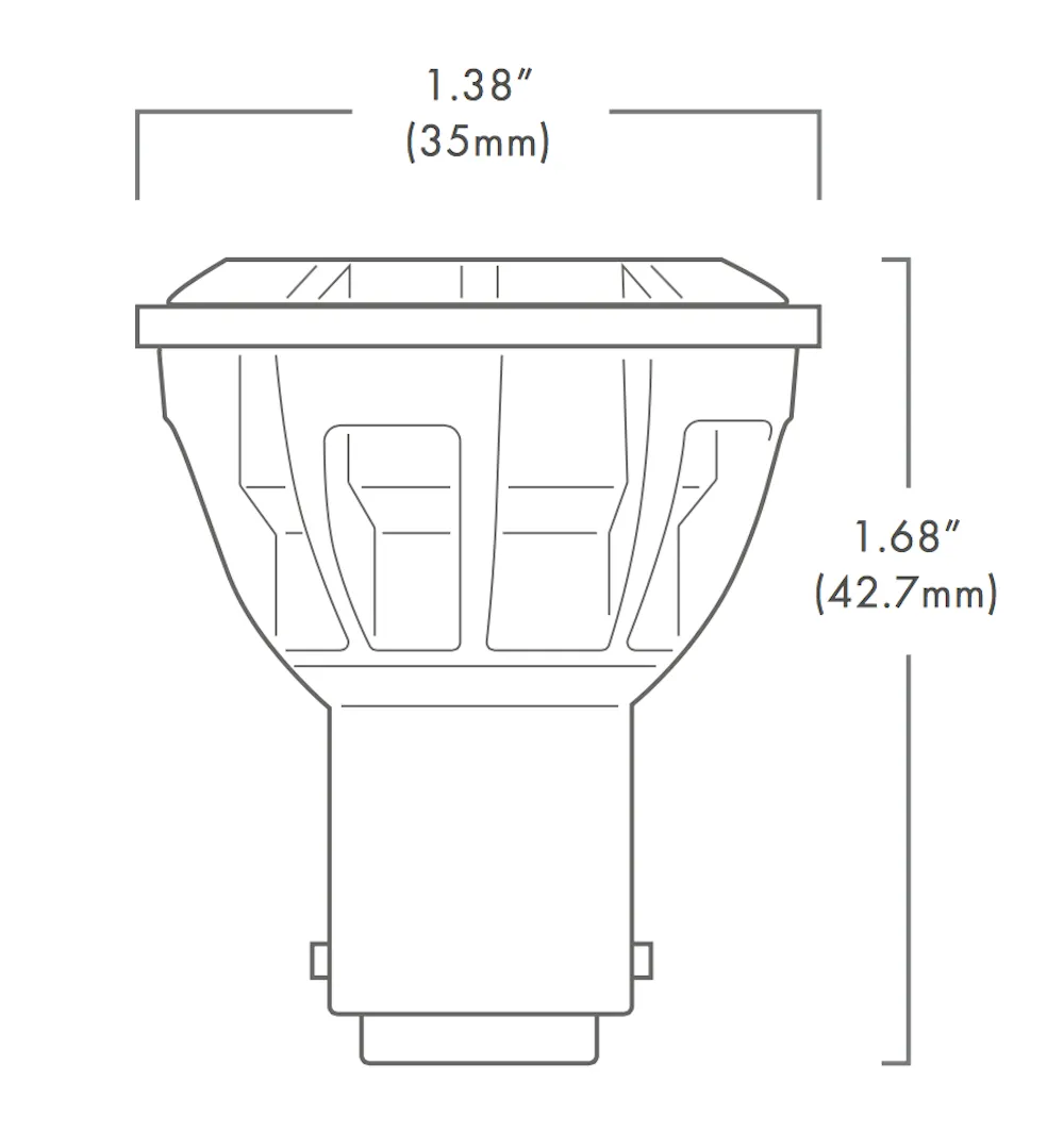 Brilliance LED AR11 Lamp 2 watt Pair of 2