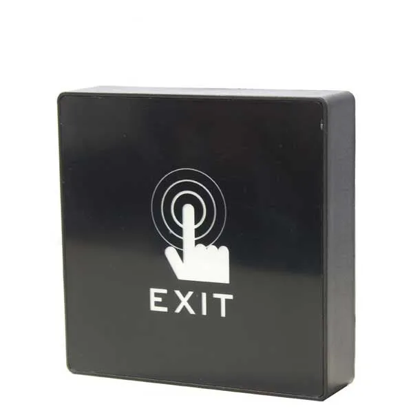 Contactless No Touch - Door Exit Button - Acrylic Plate - NO/NC/COM - 12VDC