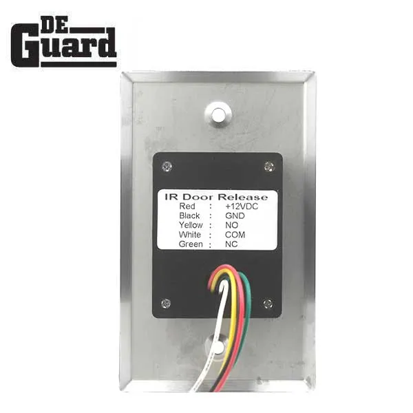 Contactless No Touch - Door Exit Button - Rectangle - Stainless Steel Plate - NO/NC/COM -  12VDC