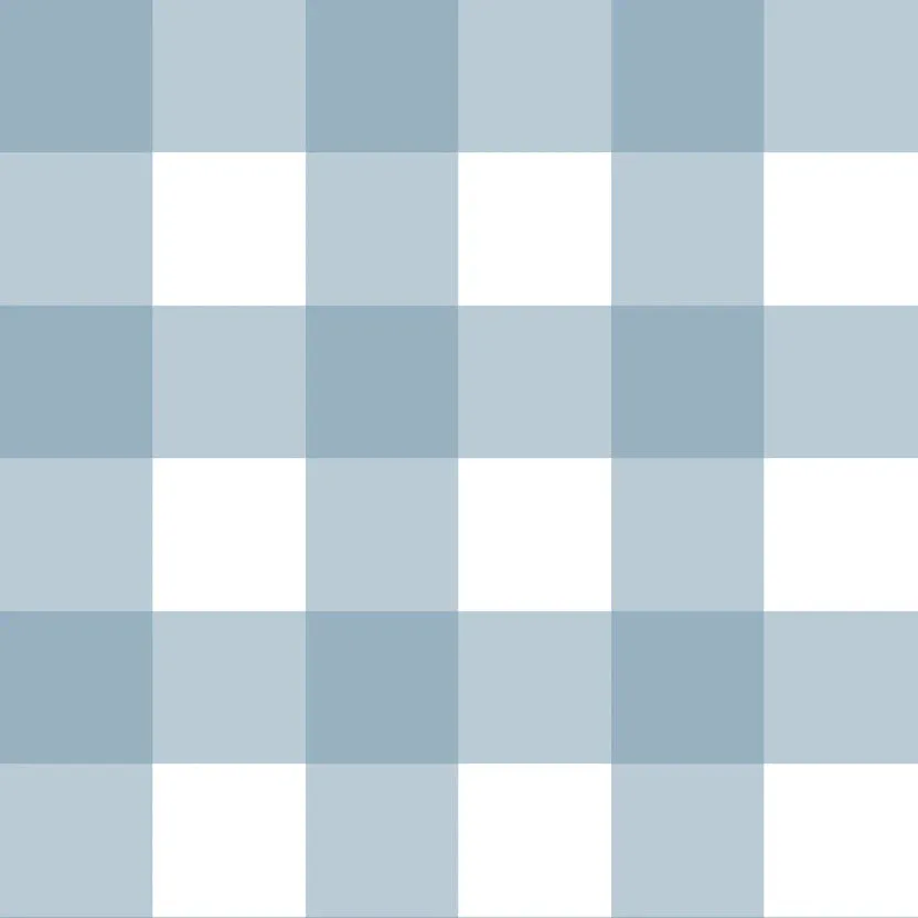 Dekornik Behang Check Classic Light Blue