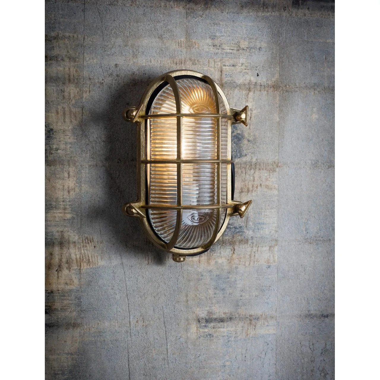 Devonport Bulk Head Light - Brass