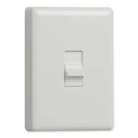 Ecolink Z-Wave Plus Wireless Motorized Single Toggle Light Switch-Single