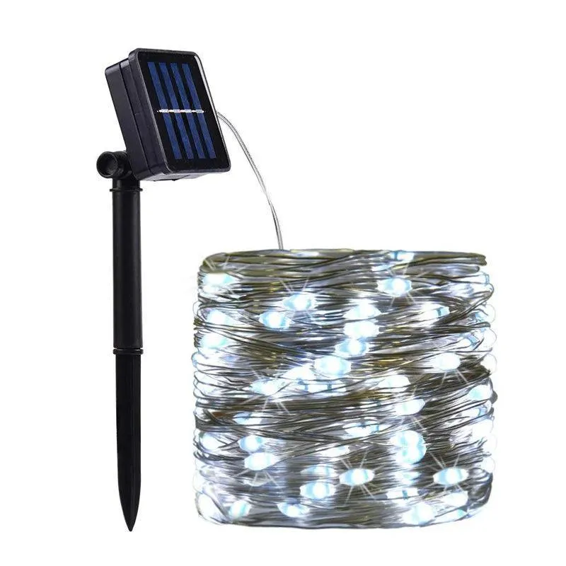 Enchanting Solar LED Fairy Lights for Magical Outdoor Decor and Events