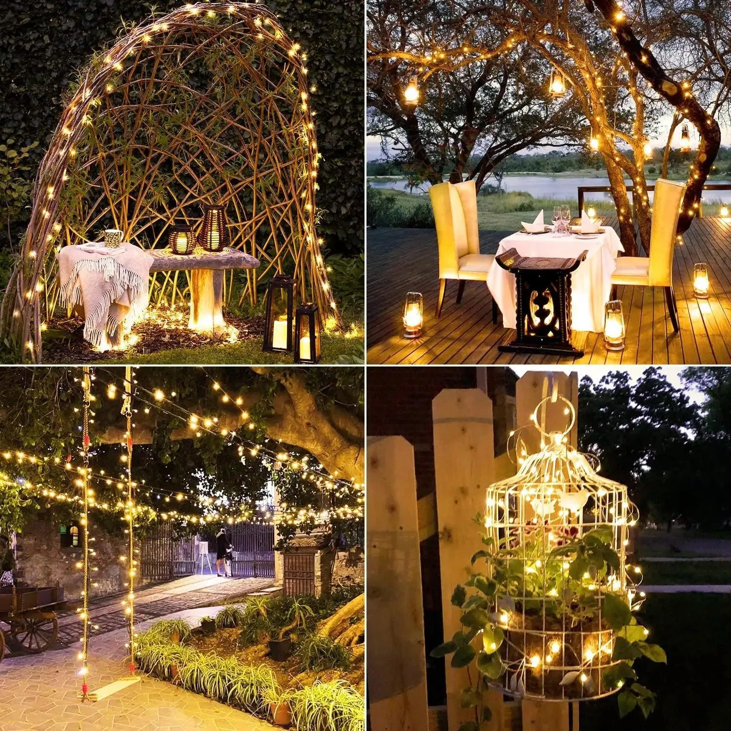 Enchanting Solar LED Fairy Lights for Magical Outdoor Decor and Events