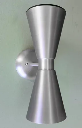 Exterior Dual Cone Sconce